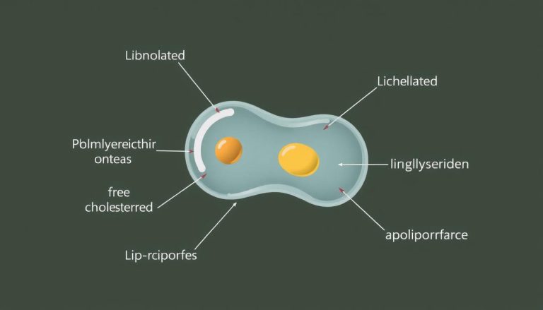 Struktura lipoproteiny - schemat budowy cząsteczki lipoproteiny co to za badanie
