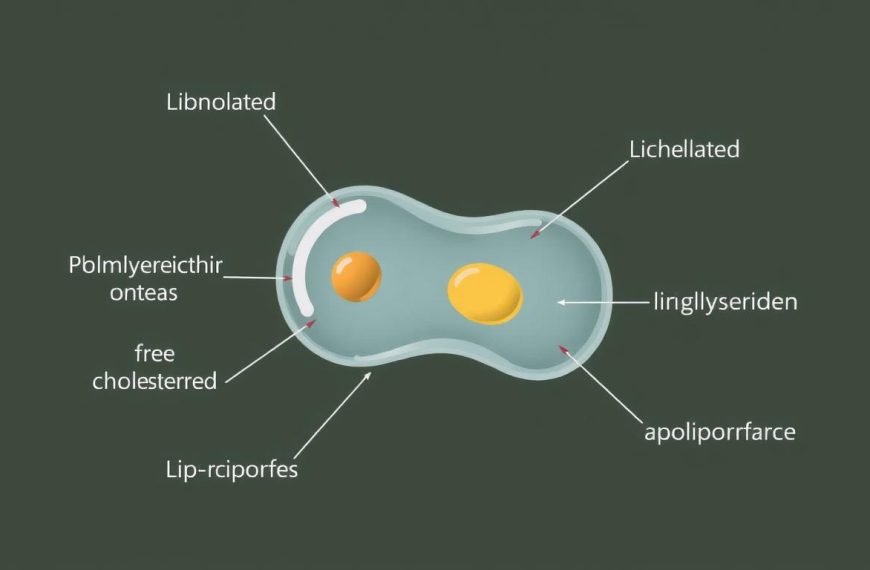 Struktura lipoproteiny - schemat budowy cząsteczki lipoproteiny co to za badanie