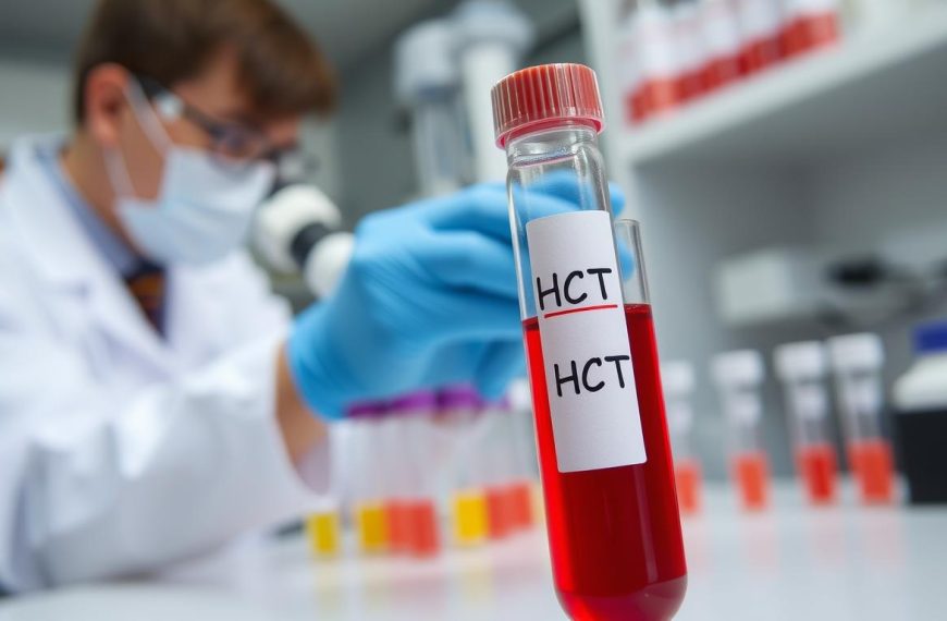 Probówka z krwią do badania hematokrytu (HCT)